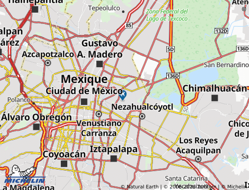 Mapa MICHELIN Peñón de los Baños - ViaMichelin