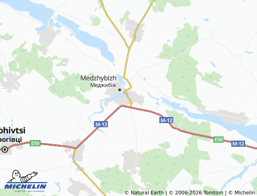 Kaart MICHELIN Trebukhivtsi - ViaMichelin