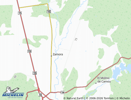 Mappa MICHELIN El Zacatón - ViaMichelin