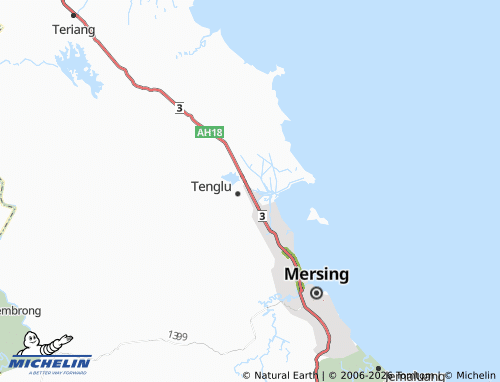 Mappa MICHELIN Kampung Tenglu - ViaMichelin