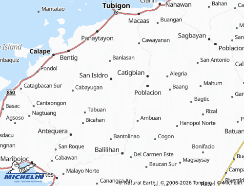 MICHELIN Cansague Norte map - ViaMichelin