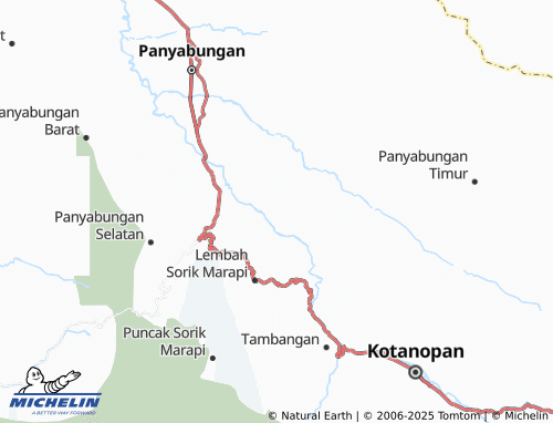 MICHELIN Aek Banir map - ViaMichelin