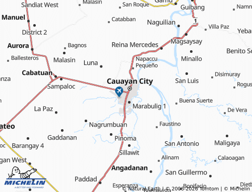 Mappa MICHELIN Cabaruan - ViaMichelin