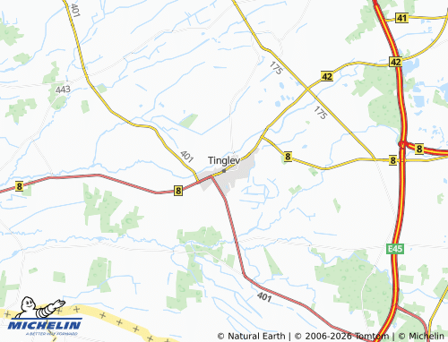 Mapa MICHELIN Tinglev - ViaMichelin