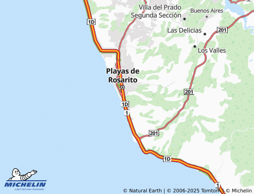 MICHELIN Mazatlán map - ViaMichelin