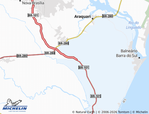 Mapa MICHELIN Corveta - ViaMichelin