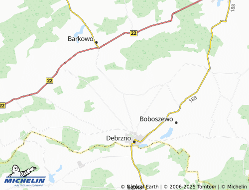 Carte MICHELIN Strzeczona - ViaMichelin