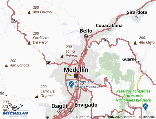 Carte MICHELIN Alfonso López - ViaMichelin
