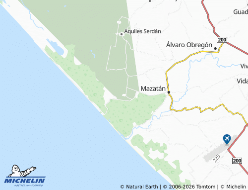 Mapa MICHELIN El Pashtal - ViaMichelin