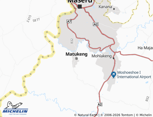 Carte MICHELIN Matukeng - ViaMichelin