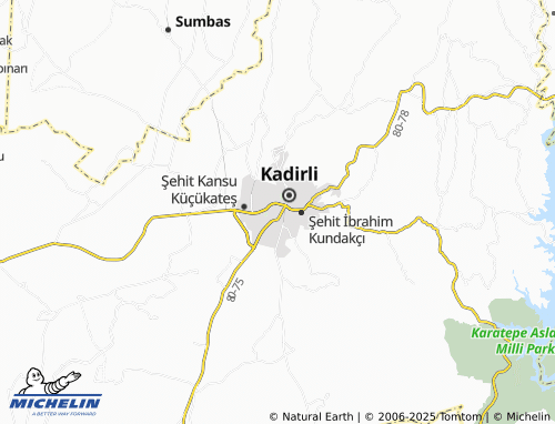 MICHELIN Şehit Vedat Kocadallı map - ViaMichelin