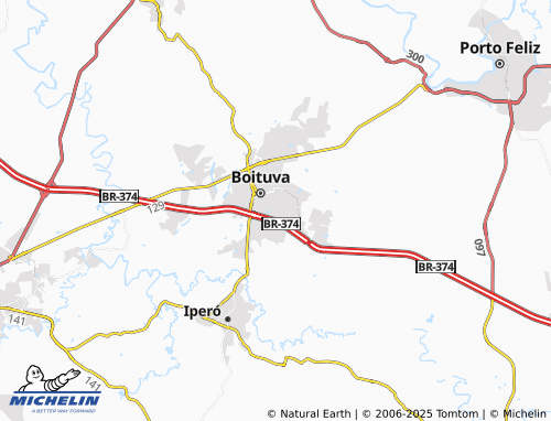 Carte MICHELIN Residencial Del Lorenzi - ViaMichelin
