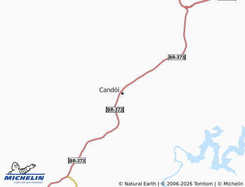 Mapa MICHELIN Candói - ViaMichelin