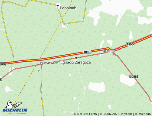 Mappa MICHELIN Ignacio Zaragoza - ViaMichelin