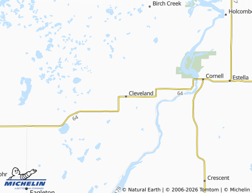 Carte MICHELIN Cleveland - ViaMichelin