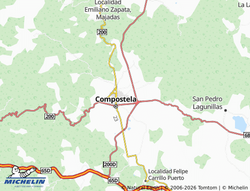 Mappa MICHELIN Lomas de San Cristóbal - ViaMichelin