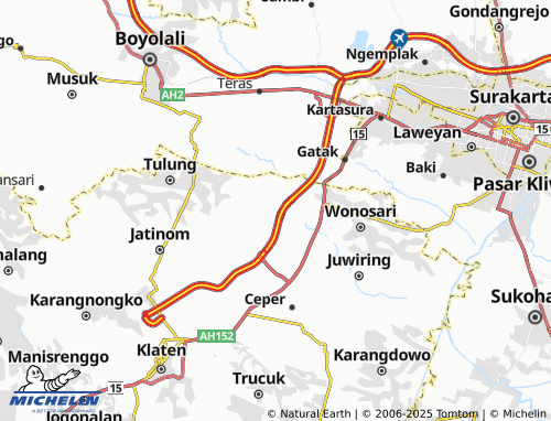 Carte MICHELIN Keprabon - ViaMichelin