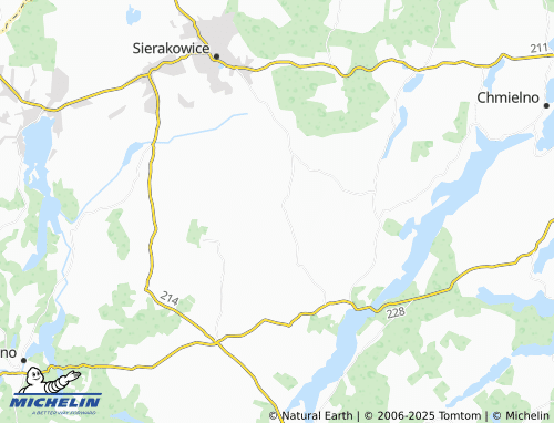 MICHELIN Leszczynki map - ViaMichelin