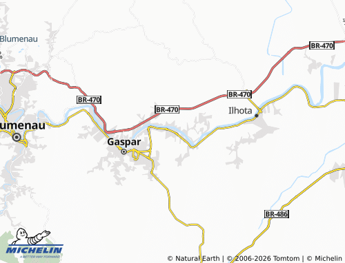 Mapa MICHELIN Poço Grande - ViaMichelin