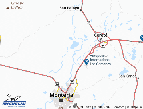 Carte MICHELIN Arenal - ViaMichelin