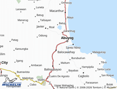MICHELIN Balocawe map - ViaMichelin
