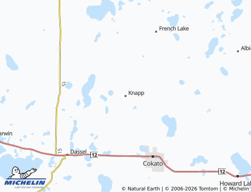 Mappa MICHELIN Knapp - ViaMichelin