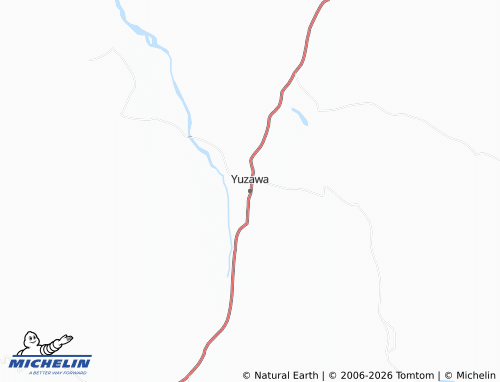 Mappa MICHELIN Yuzawa - ViaMichelin