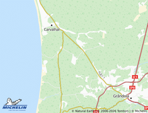Mapa MICHELIN Brejinho d'Água - ViaMichelin