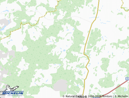 MICHELIN Khonyatino selo map - ViaMichelin