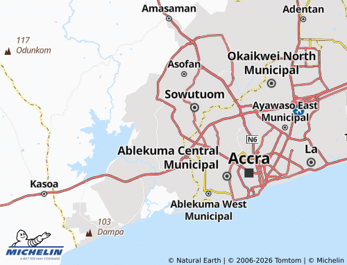 Mapa MICHELIN Owuraman - ViaMichelin