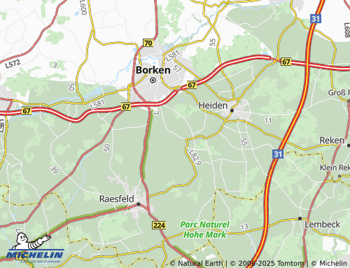 MICHELIN Heßling map - ViaMichelin