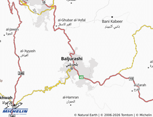 Carte MICHELIN al-'Asalah - ViaMichelin