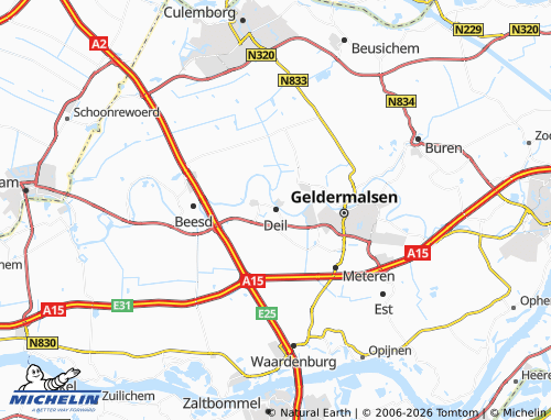 Carte MICHELIN Deil - ViaMichelin