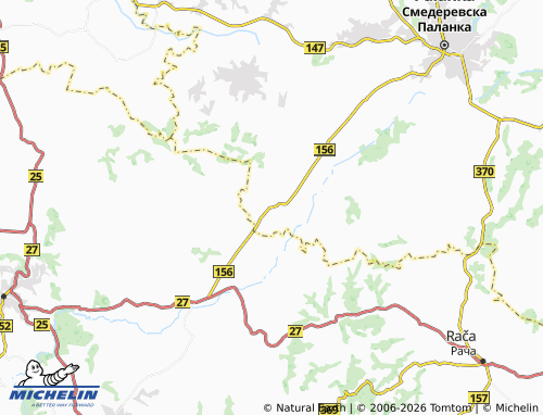 Mapa MICHELIN Bašin - ViaMichelin