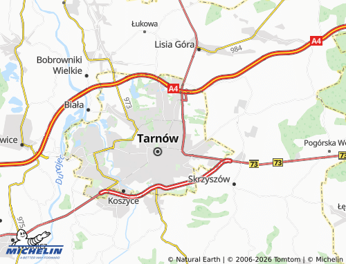 MICHELIN Legionów map - ViaMichelin