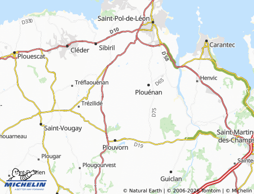 Mappa MICHELIN Mespaul - ViaMichelin