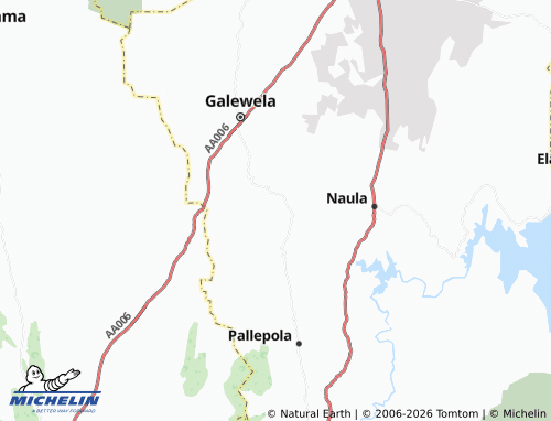 Mapa MICHELIN Lenawala - ViaMichelin