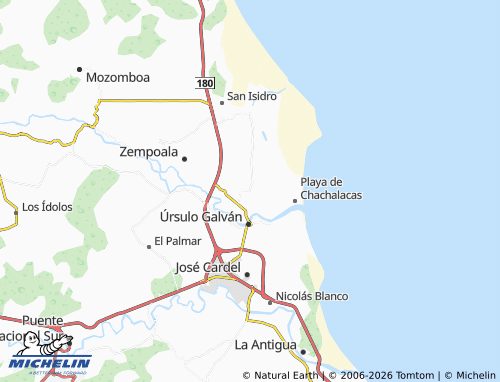 Mapa MICHELIN El Paraíso - ViaMichelin
