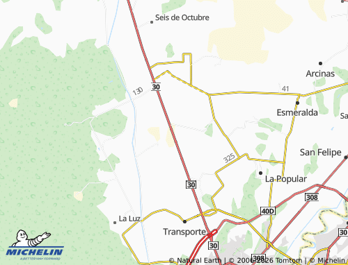Carte MICHELIN María Antonieta - ViaMichelin