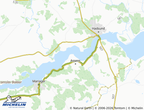 Kaart MICHELIN Dannemare - ViaMichelin