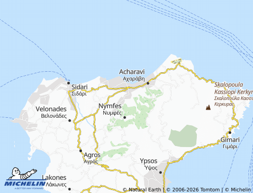 Mapa MICHELIN Sfakera - ViaMichelin
