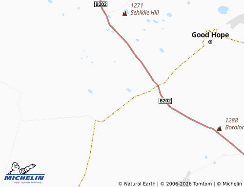 Mapa MICHELIN Tswaanyaneng - ViaMichelin