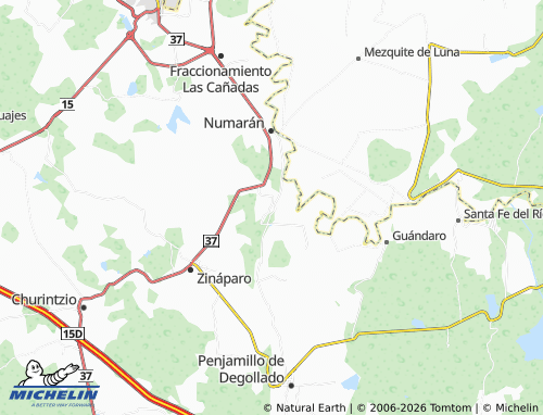 Mapa MICHELIN El Palmito - ViaMichelin