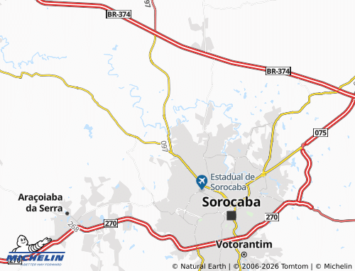 Mapa MICHELIN Parque São Bento - ViaMichelin