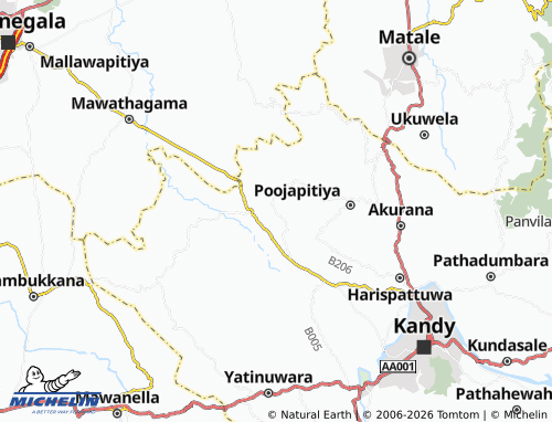 Mappa MICHELIN Gallella - ViaMichelin