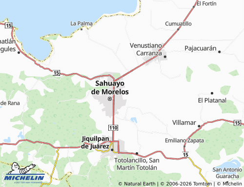 Mapa MICHELIN El Rábano - ViaMichelin