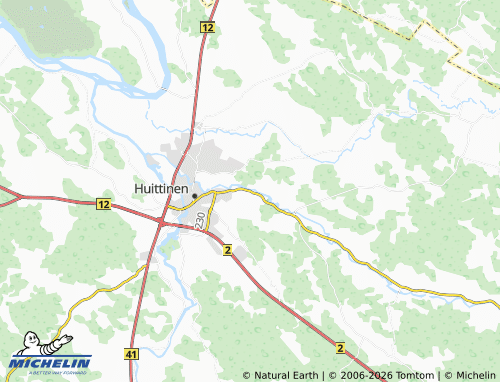 Kaart MICHELIN Löysälä - ViaMichelin