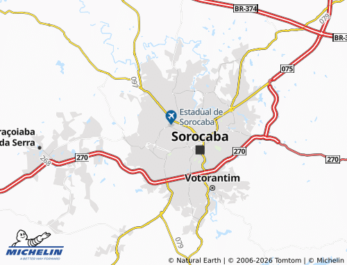 Mapa MICHELIN Vila Barão - ViaMichelin