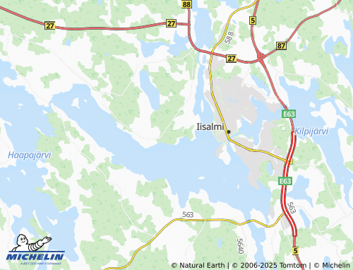 Kaart MICHELIN Laasonlahti - ViaMichelin