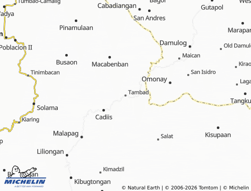 MICHELIN Tambad map - ViaMichelin
